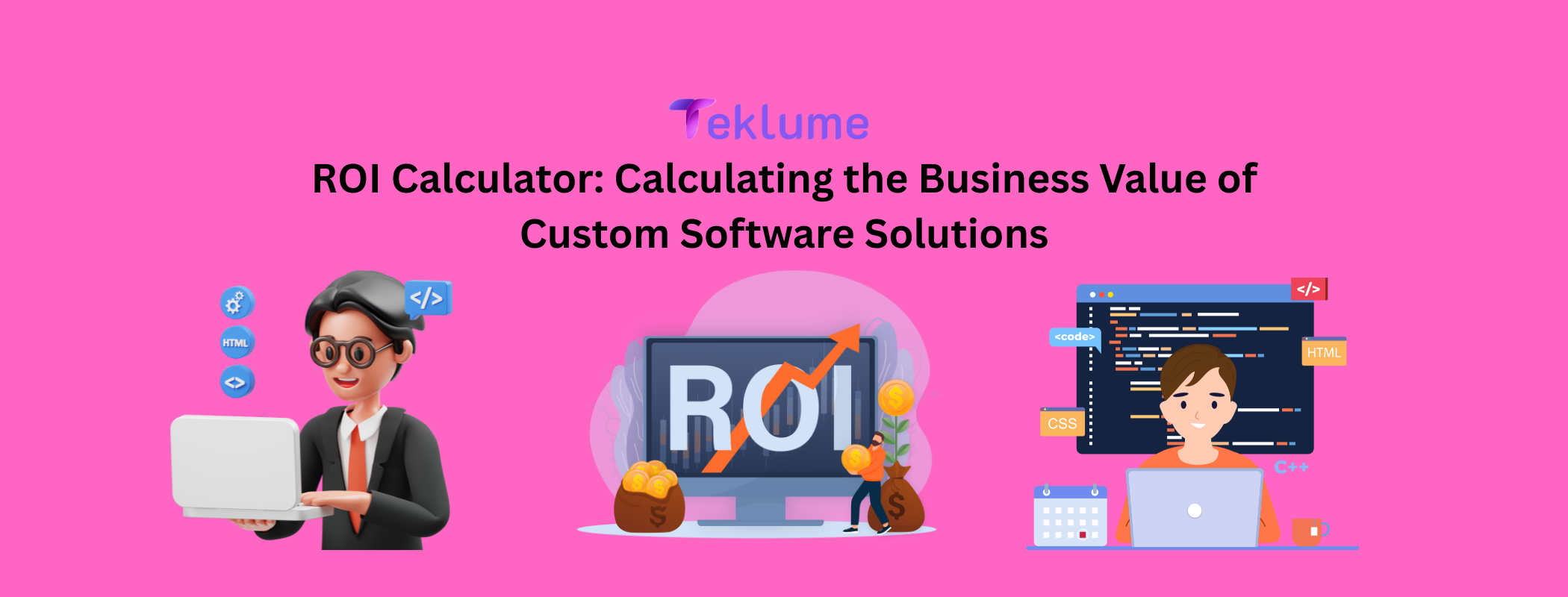 ROI Calculator for Custom Software Value | TekLume - Custom Software ...